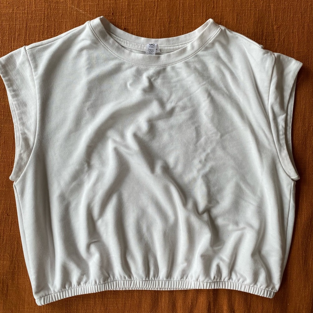 alo dreamy crop short sleeve